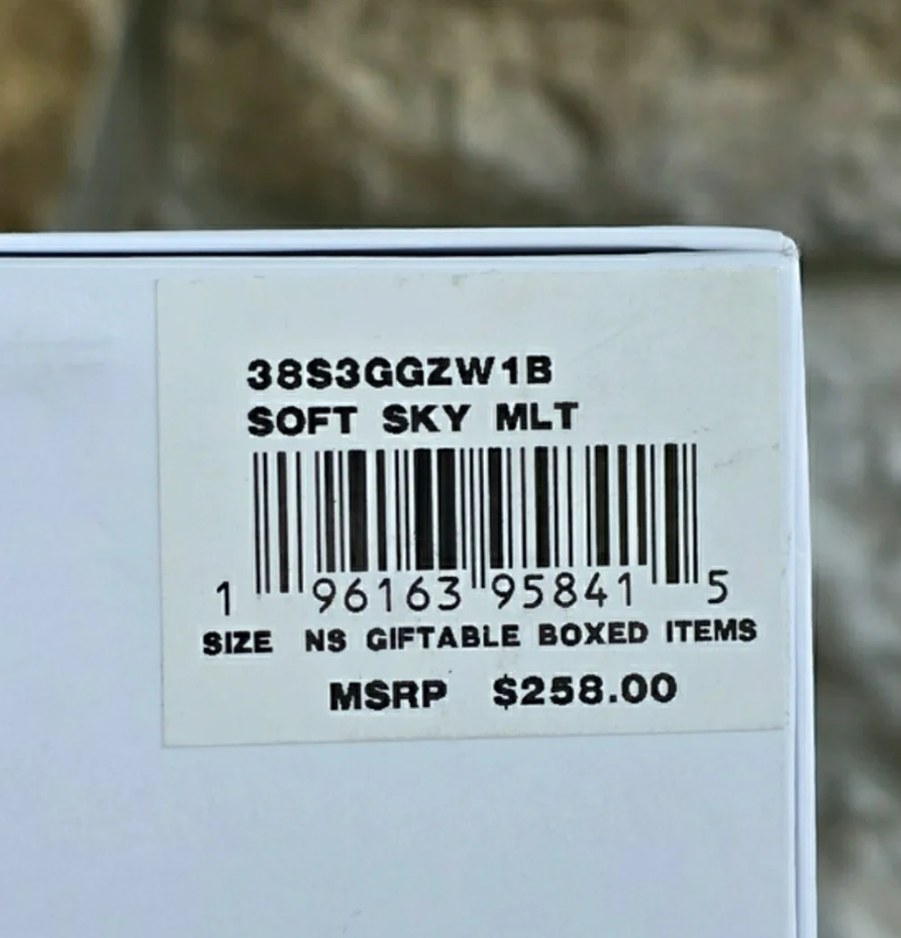 NIB! Michael Kors Soft Sky Blue Signature Wristlet & Wallet Set (MSRP $258)